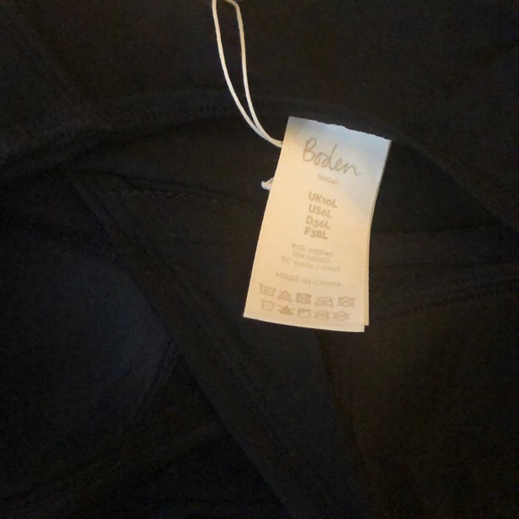 NWT Boden Black Talamanca Swimsuit, size US 6L - Picture 5 of 7